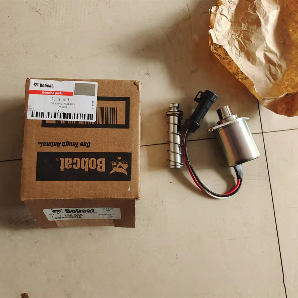 Bobcat S550 S160 S130 S750 Skid Steer Loader Parking Solenoid Valve 7136559